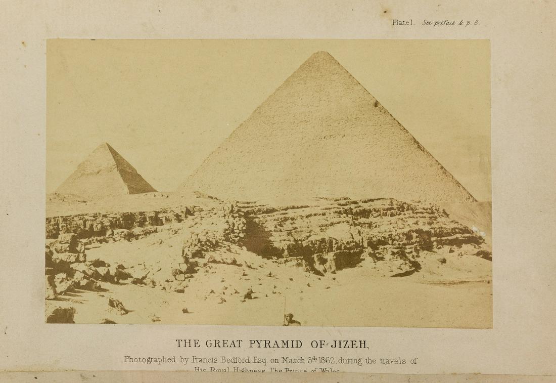 Egyptology.- Smyth (Prof. C. Piazzi) Our Inheritance in: NO RESERVE Egyptology.- Smyth (Prof. C. Piazzi) Our Inheritance in the Great Pyramid, first edition, with frontispiece of mounted albumen print by Francis Bedford (faded), chromolithographed map, 17 l