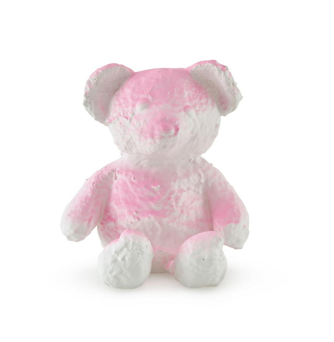 δ Daniel Arsham (b. 1980) Cracked Bear (Pink): δ Daniel Arsham (b. 1980)Cracked Bear (Pink)The fabric, plaster and pigment multiple, 2019, numbered from an edition of 500, housed within the original box complete with Arsham Studio art handlin