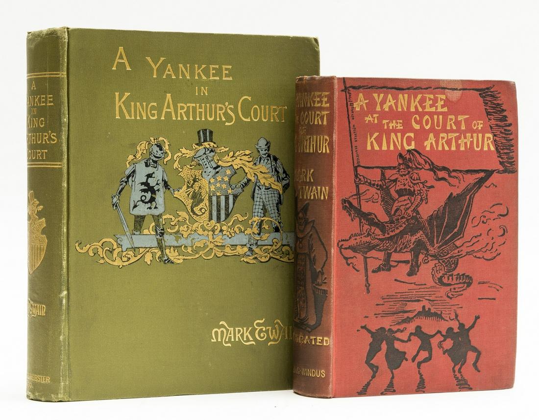 [Clemens (Samuel Langhorne)] "Mark Twain". A Yankee at (1 of 1)