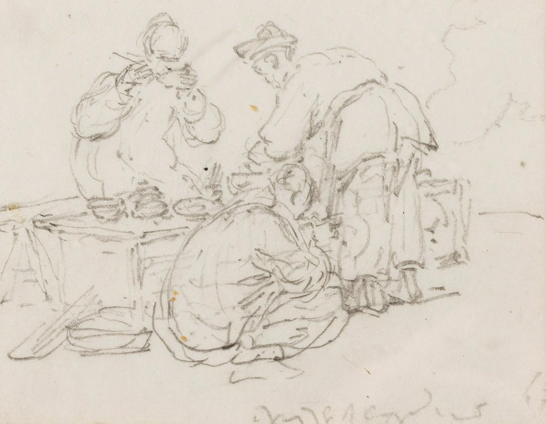 Asia.- Chinnery (George) The cook's stall, probably (1 of 1)