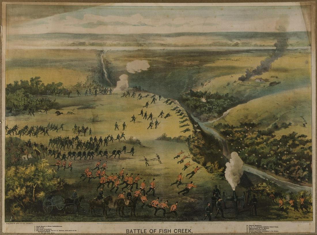 Canada.- Second Riel Rebellion.- Blatchly (W.D.) The (1 of 1)