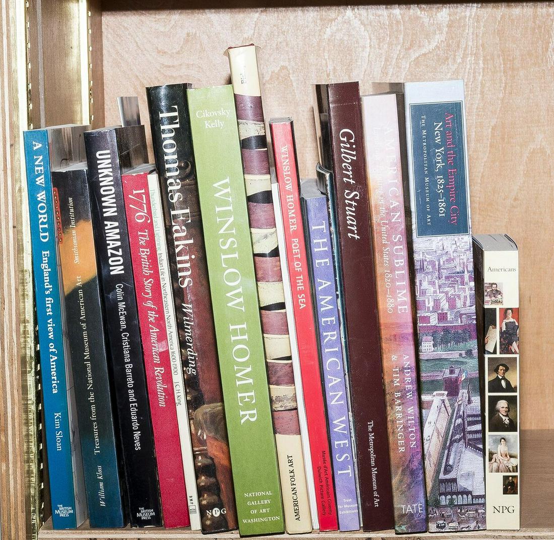 American Art.- Wilmerding (John) Thomas Eakins: NO RESERVE American Art.- Wilmerding (John, editor) Thomas Eakins (1844-1916) and the Heart of American Life, 1993 § American Folk Art: Expressions of a New Spirit, New York, 1983 § Cikovsky