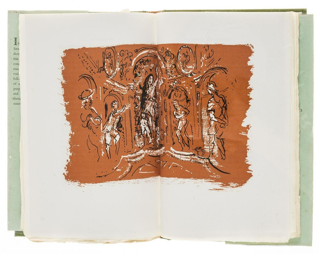 Piper (John).- Sitwell (Sir George) On the Making of: NO RESERVE Piper (John).- Sitwell (Sir George) On the Making of Gardens, one of 1000 copies, colour lithograph frontispiece and plates by John Piper, some double-page, original pictorial green cloth,