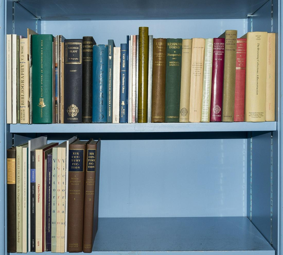 Wolff (Robert Lee) Nineteenth-Century Fiction: A: NO RESERVE Wolff (Robert Lee) Nineteenth-Century Fiction: A Bibliographical Catalogue..., 5 vol. , vol.1 with Index loosely inserted, New York & London, 1981-86 § Sadleir (Michael) XIX Century Fi