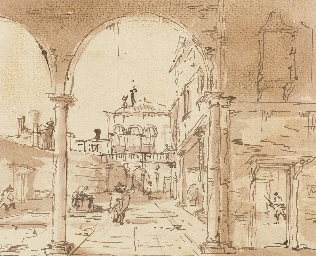Italy.- Venice.- Guardi (Francesco) Architectural (1 of 1)