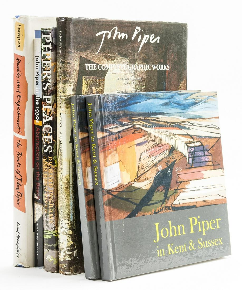 Orde Levinson John Piper, The Complete Graphic Works: Orde LevinsonJohn Piper, The Complete Graphic Works 1923-1983, and John Piper Quality and ExperimentThe two catalogue raisonnés, with Richard Ingrams Piper's Places, John Piper in the 1930s Abstr