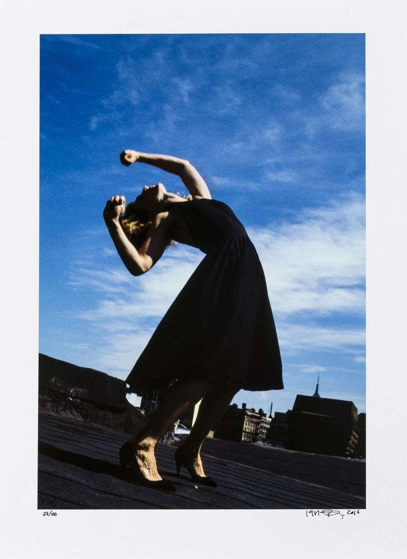 Robert Longo (b.1953) Janet from Men in the Cities: Robert Longo (b.1953)Janet from Men in the CitiesC-type print, 1981-2016, signed and dated in black ink, numbered from the edition of 100, published by Texte Zur Kunst, Berlin, on Canson Platine Fiber