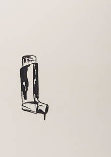 δ Rachel Howard (b.1969) Screenprint, 2006: δ Rachel Howard (b.1969)Screenprint, 2006, signed, dated and numbered from the edition of 50 in pencil verso, as included in the portfolio In The Darkest Hour There May Be Light, co-published by