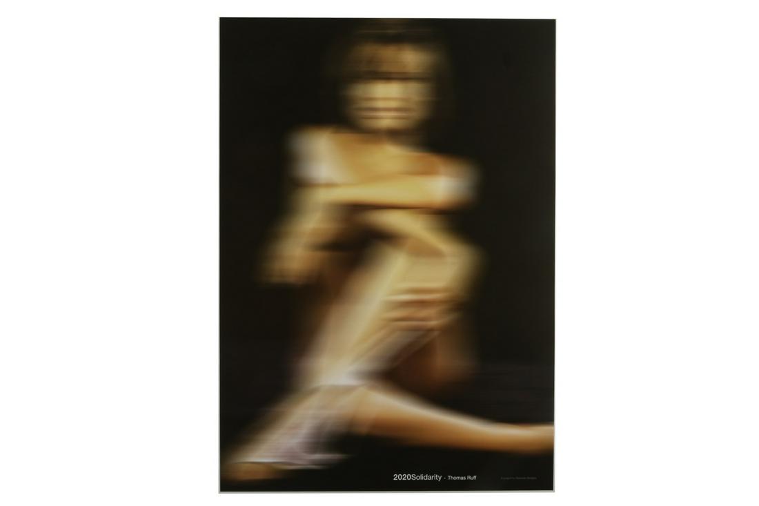 δ Thomas Ruff (b.1958) Nudes Kn 30: δ Thomas Ruff (b.1958)Nudes Kn 30Offset lithographic poster printed in colours, 2020, from the unknown edition size, printed by Between Bridges, Germany, published by Migrate Art, London, on smoo