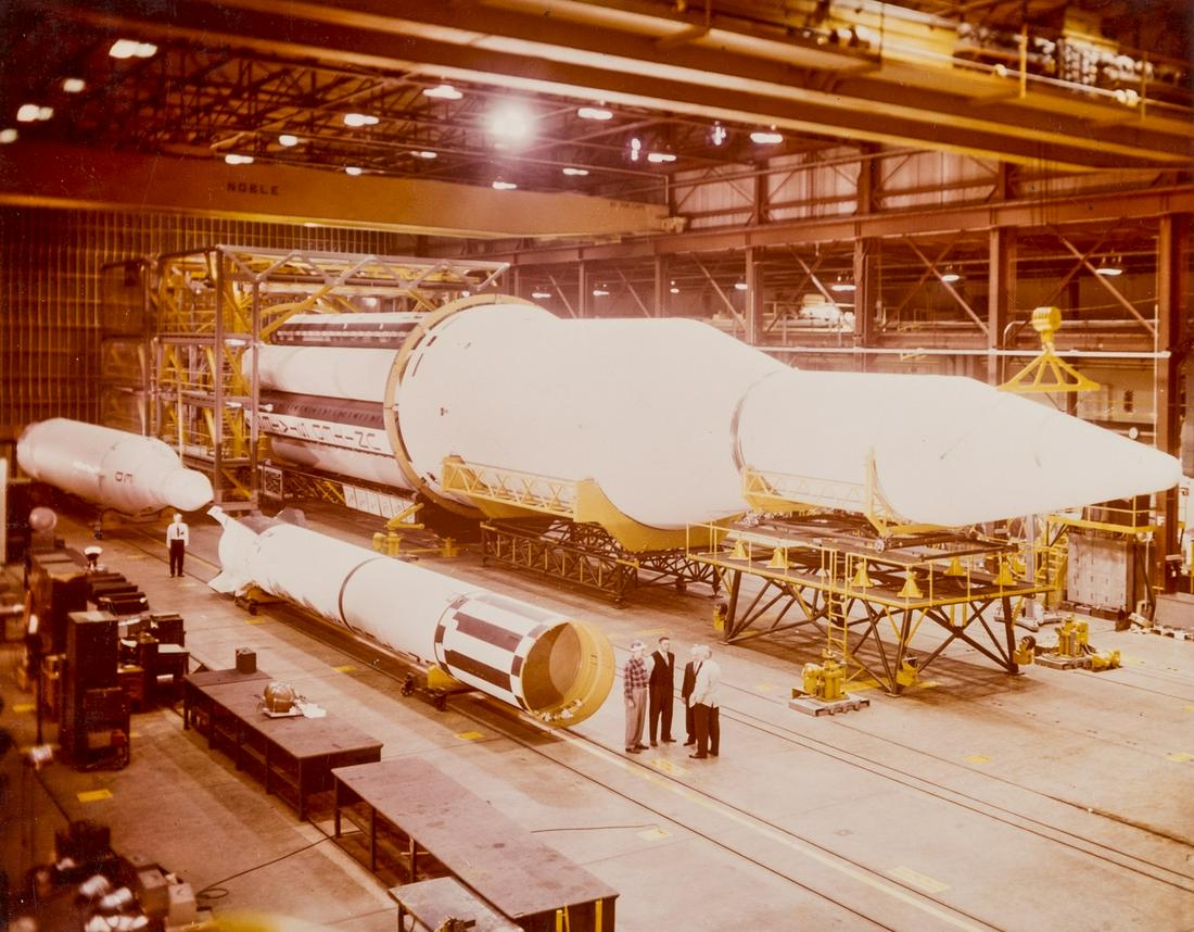 The Saturn C-1, Redstone / Mercury and Juno rockets (1 of 2)