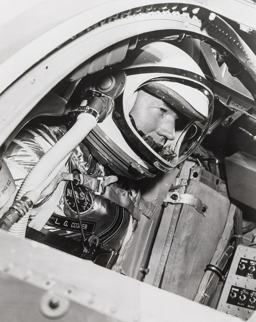 Mercury Astronauts.-  Portraits of Walter Schirra and (1 of 2)