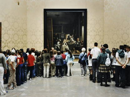 ** δ Thomas Struth (b.1954) Museo del Prado: ** δ Thomas Struth (b.1954)Museo del Prado C-Type print in colours, 2005-09, signed, titled and dated verso, the edition was 100, on Kodak Endura paper, sheet 246 x 286mm, (9 ¾ x 11 ¼ i