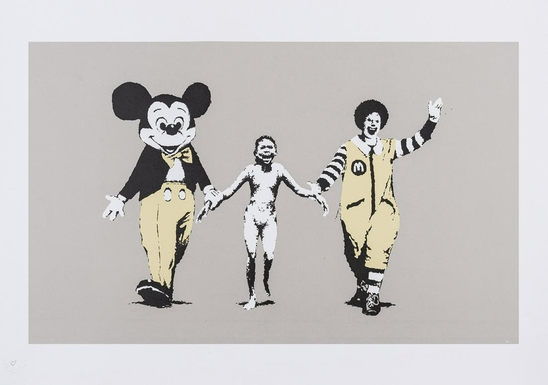 δ Banksy (b.1974)  Napalm (1 of 1)