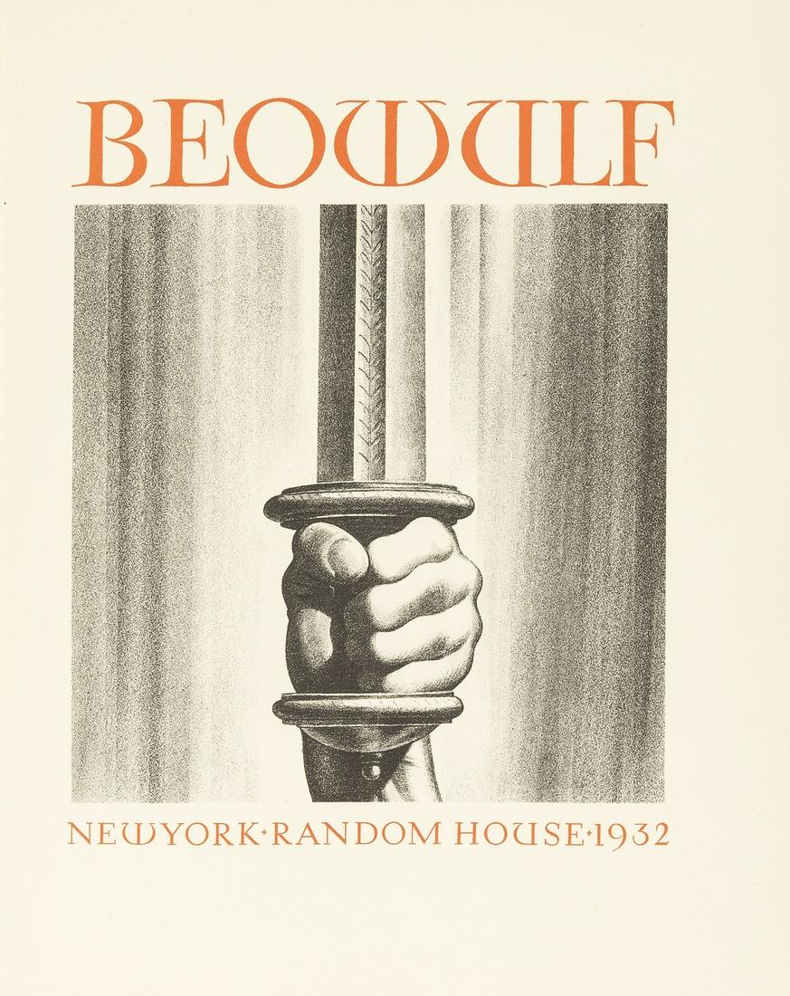 Leonard (William Ellery, translator) Beowulf, limited (1 of 1)