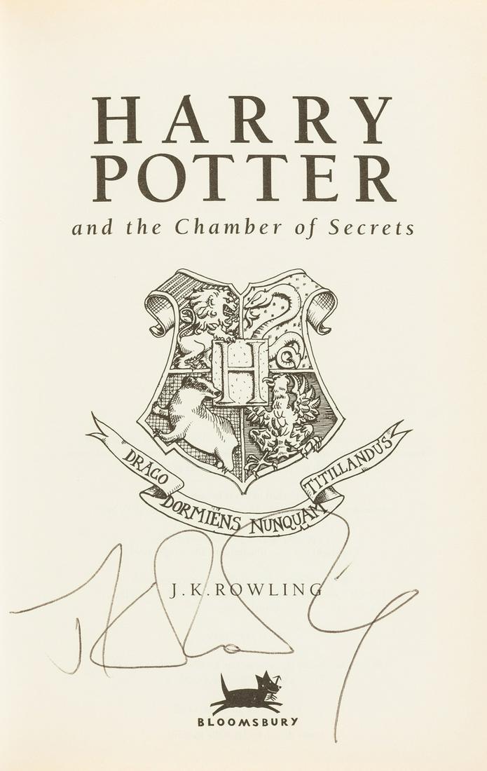 Rowling (J.K.) Harry Potter and the Chamber of Secrets, (1 of 2)