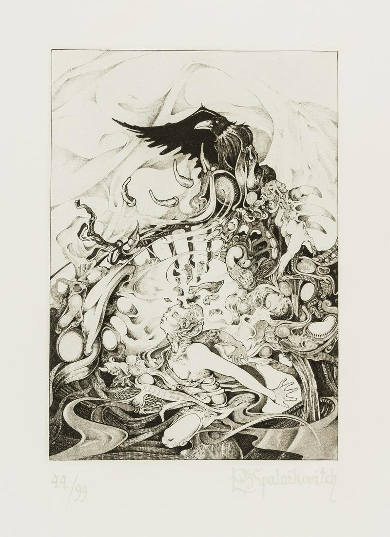 Poe (Edgar Allan) Le Corbeau. Poème, one of 89 (1 of 1)