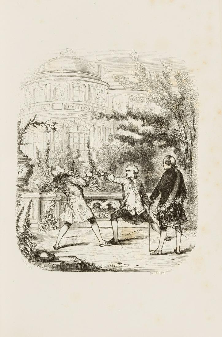 Duelling & Fencing.- Grisier (Augustin) Les Armes et le (1 of 1)