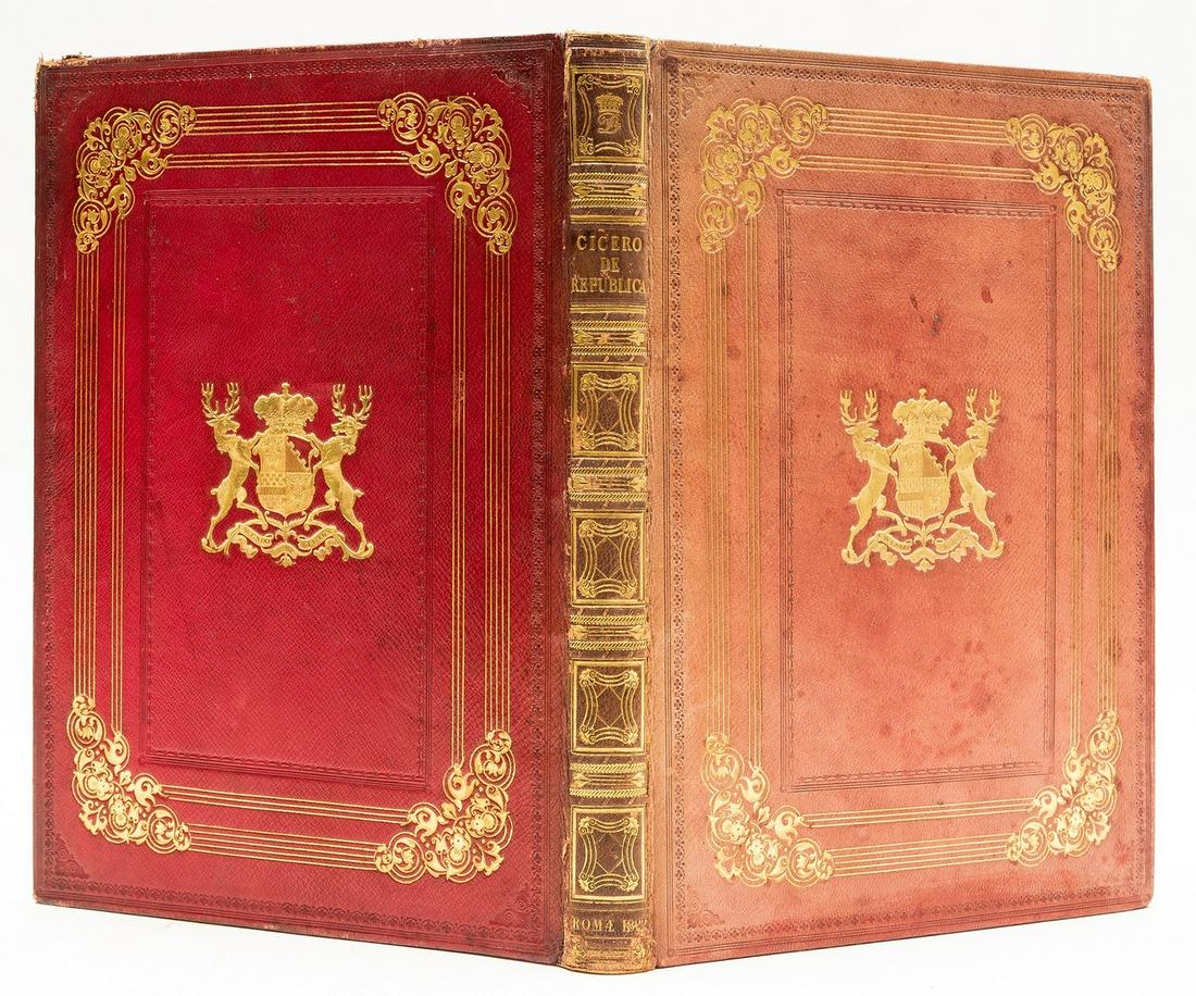 Chatsworth copy.- Binding.- Cicero (Marcus Tullius) De (1 of 1)