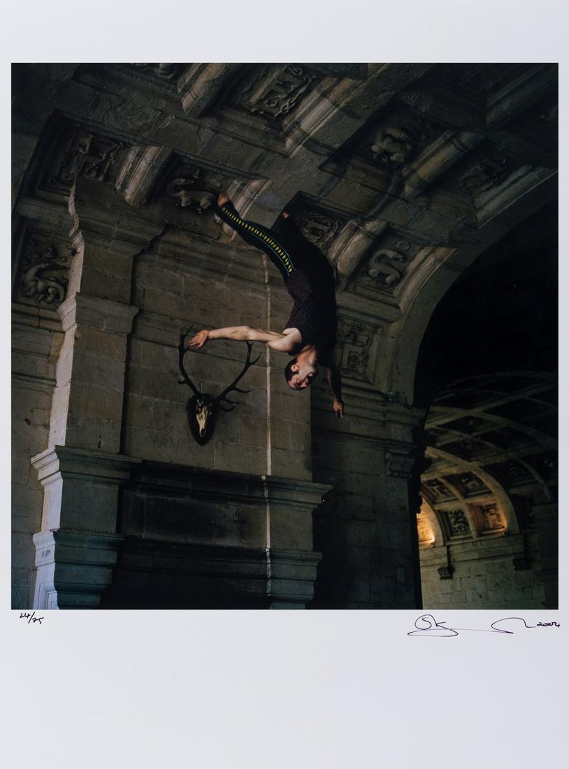 δ Sam Taylor-Johnson (b.1967) Falling VI: δ Sam Taylor-Johnson (b.1967)Falling VIC-type print in colours, 2004, signed, dated and numbered from the edition of 75 in black in, on Fijifilm Professional glossy paper, with full margins, 280