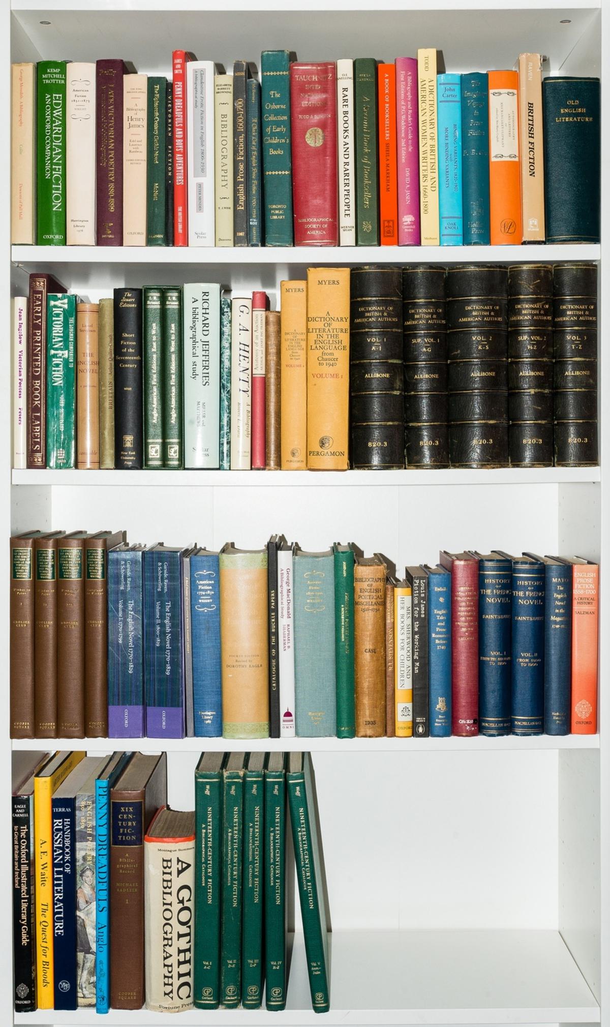 Wolff (Robert Lee) Nineteenth-Century Fiction, A: NO RESERVE Wolff (Robert Lee) Nineteenth-Century Fiction, A Bibliographical Catalogue, 5 vol., photographic frontispiece and plates, vol. 5 with some cracking at gutter, spine ends and corners rubbed,