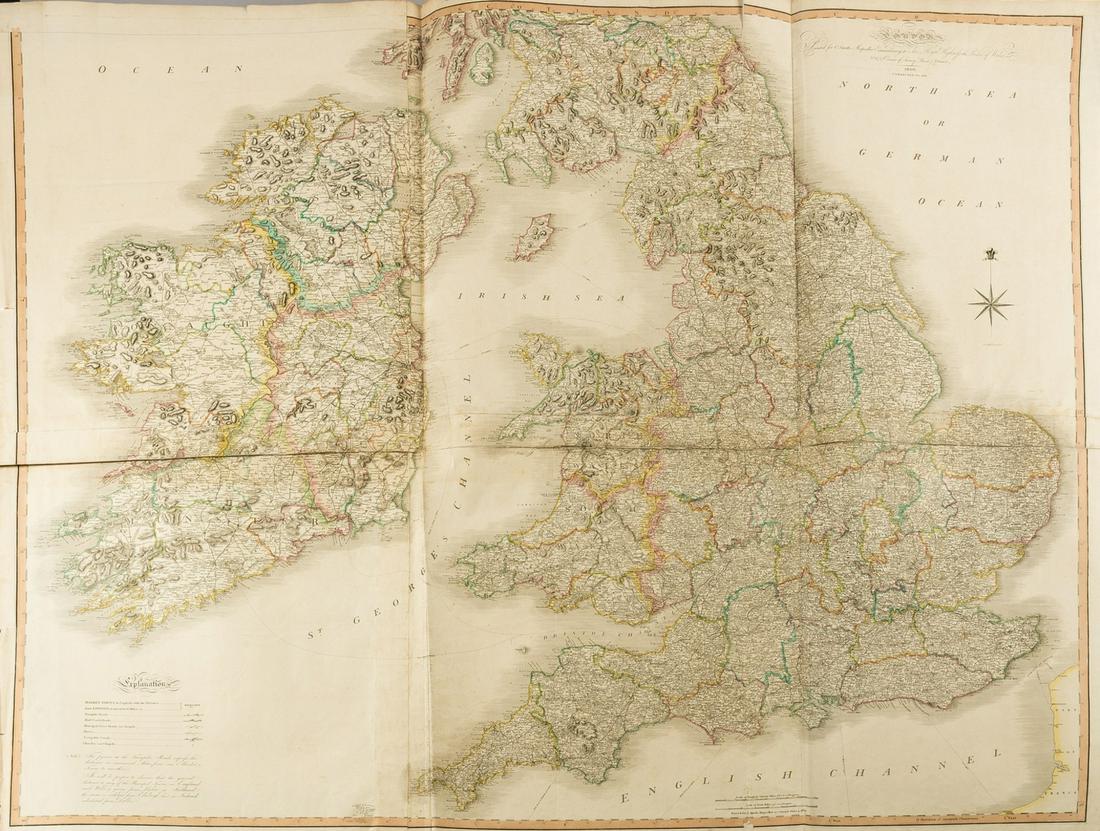 British Isles.- Smith (Charles) Smith's New Map of the (1 of 1)