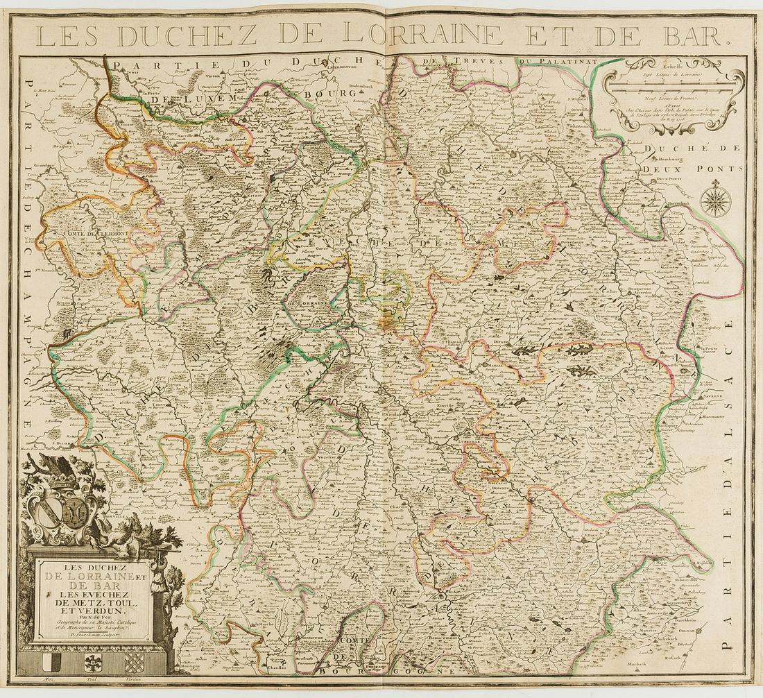 France.- Fer (Nicholas de) Collection of nine large (1 of 1)