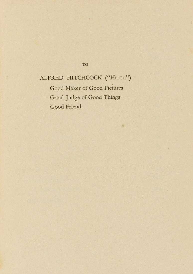 Hitchcock (Alfred).- Greenwood (Edwin) Old Goat. A (1 of 1)
