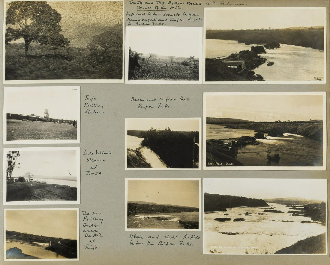 Africa.- Paravicini (Charles Prior Evelyn de) Photograph album of views in Sudan, Uganda, Tanzania (1 of 1)
