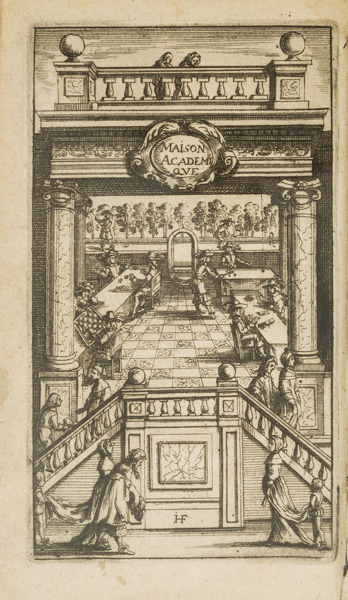 Sports & Games.- [Sorel (Charles) or Louis La Mariniere]. La Maison des Ieux Academiques, third (1 of 1)