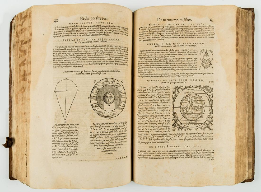 Bede, the Venerable. Opera, vol.1 & 2 only in 1, Basel, Johann Herwagen, 1563 (1 of 1)