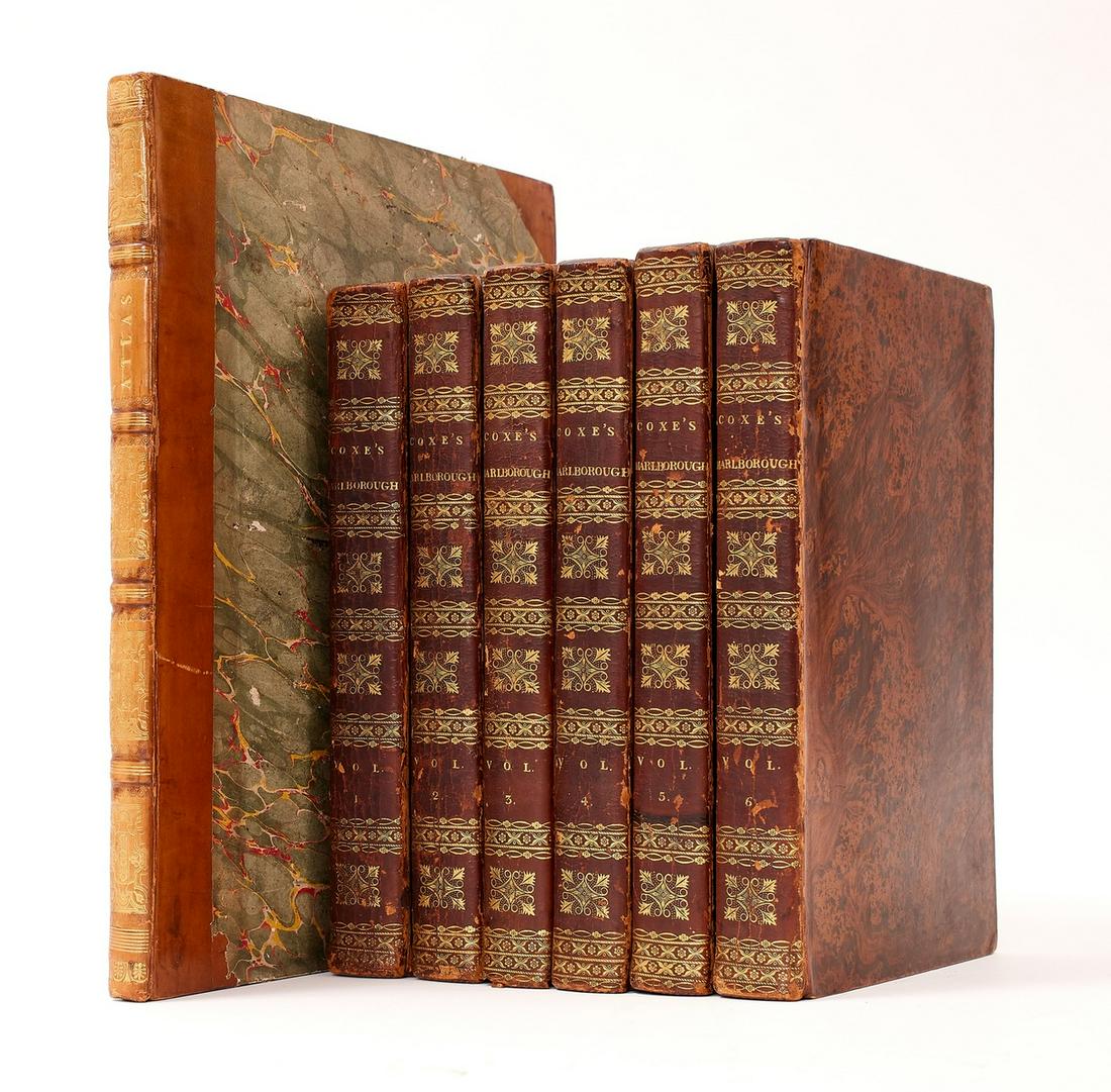 Coxe (William) Memoirs of John Duke of Marlborough, 7 vol. including Atlas, second edition, 1820. (1 of 1)