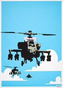 &#948; Banksy (b.1974)  Happy Choppers (Signed)