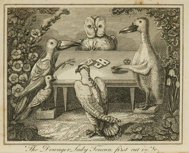 Juvenile.- Dorset (Catherine Ann) The Peacock "At Home:" a Sequel to the Butterfly's Ball, first: NO RESERVE Juvenile.- Dorset (Catherine Ann) The Peacock "At Home:" a Sequel to the Butterfly's Ball, first edition, engraved frontispiece and 5 plates after William Mulready, some light spotting and