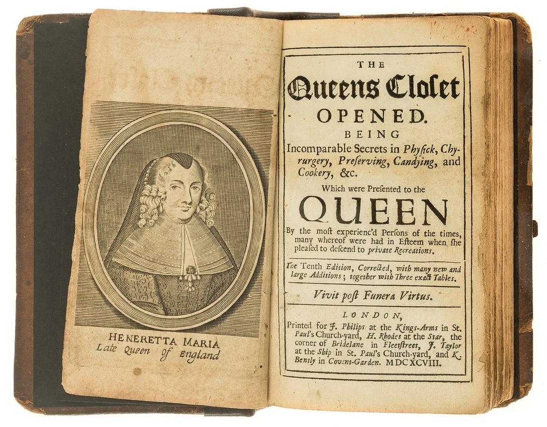 [M.(W.)] The Queens closet opened. Being incomparable secrets in physick, chyrurgery, preserving, (1 of 1)