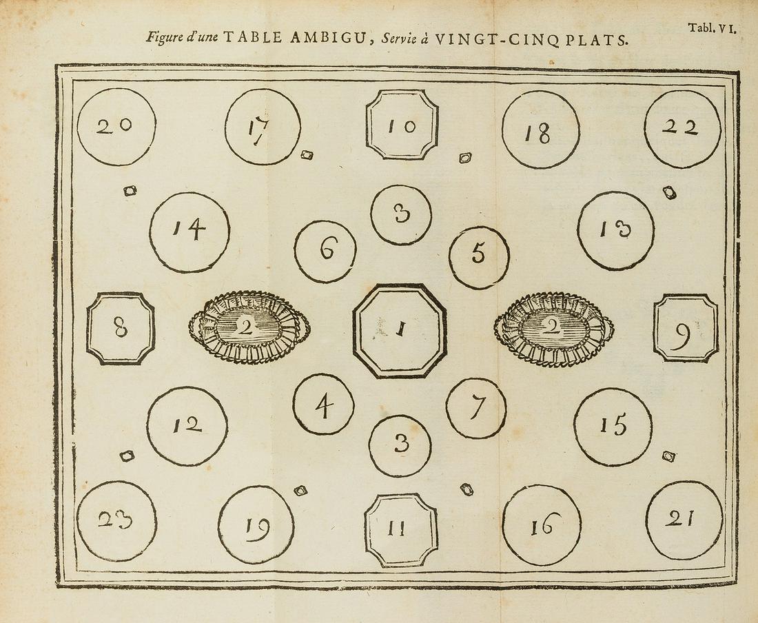 [Menon.] Traité historique et pratique de la cuisine. Ou le cuisiner instruit, 2 vol., first (1 of 1)