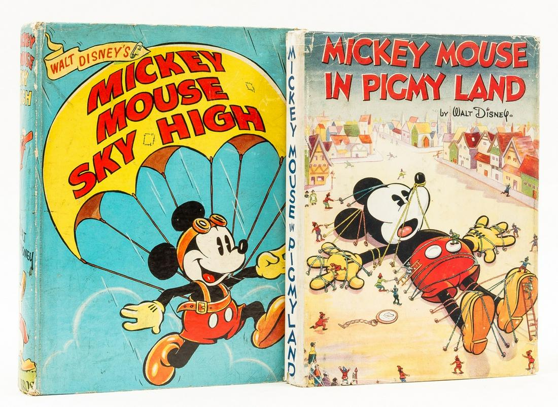 Disney (Walt) Mickey Mouse in Pigmy Land, first edition, 1935; and another first edition by the same (1 of 1)