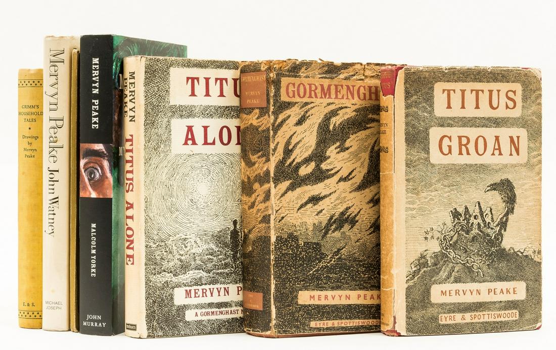 Peake (Mervyn) Titus Groan, first edition, 1946; and 7 other first editions by the same (8) (1 of 1)