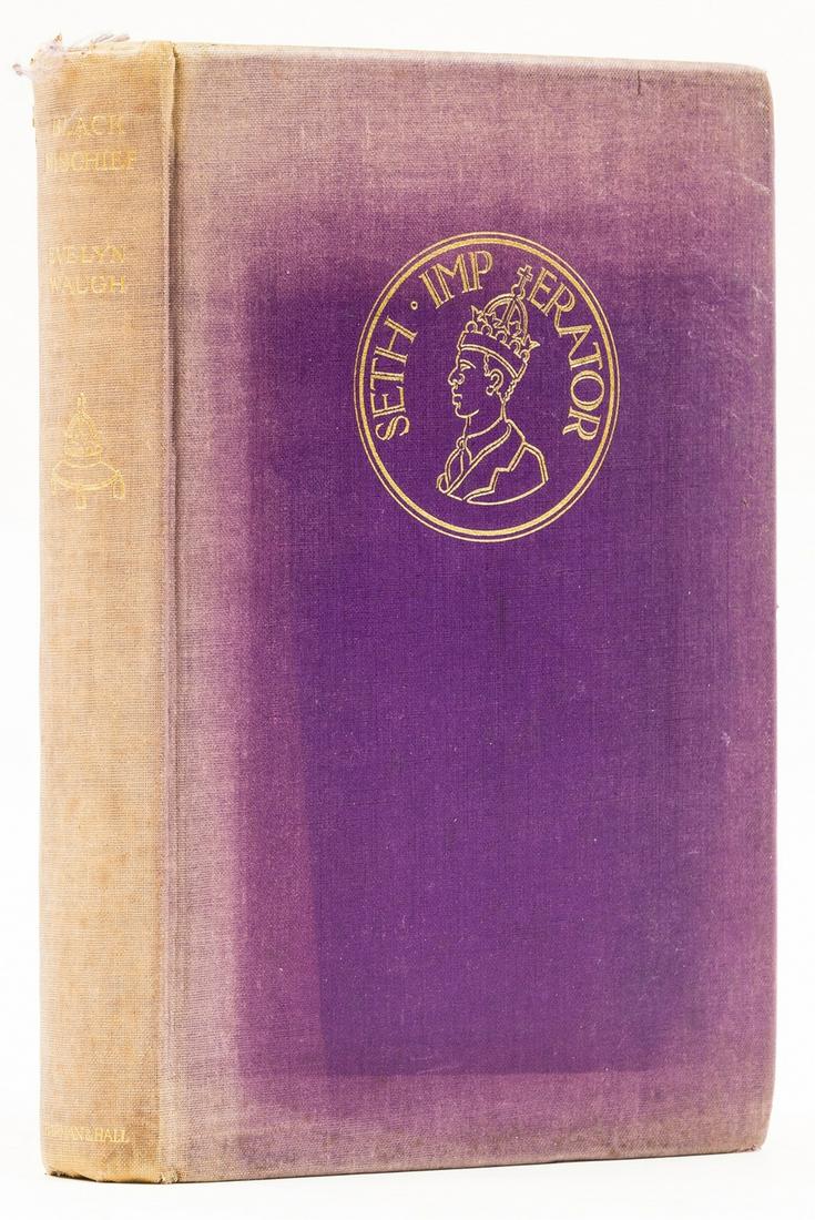 Waugh (Evelyn) Black Mischief, number 155 of 250 copies signed by the author, 1932. (1 of 1)