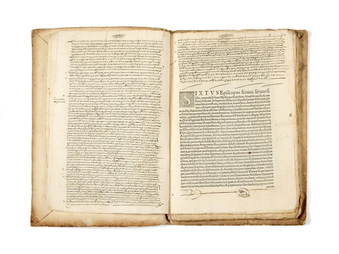 Spain.- Sixtus IV (Pope) Este es un traslado bien y fielmente facado de unas letras Apostolicas y (1 of 1)