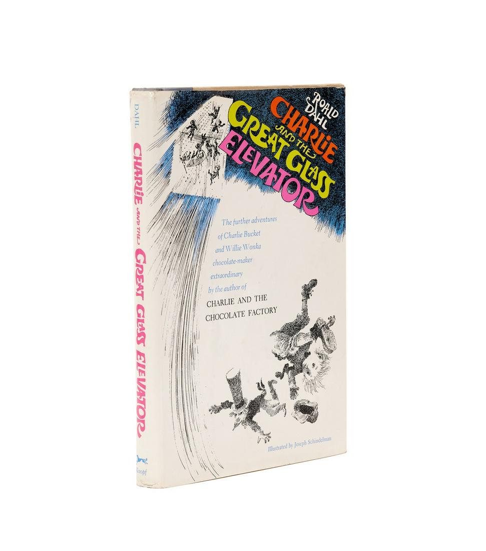 Dahl (Roald) Charlie and the Great Glass Elevator, first edition, signed by the author " 'Love Roald (1 of 2)