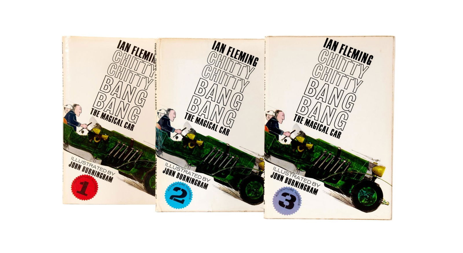 Fleming (Ian) Chitty-Chitty-Bang-Bang. The Magical Car, 3 vol., first edition, 1964-65. (1 of 1)