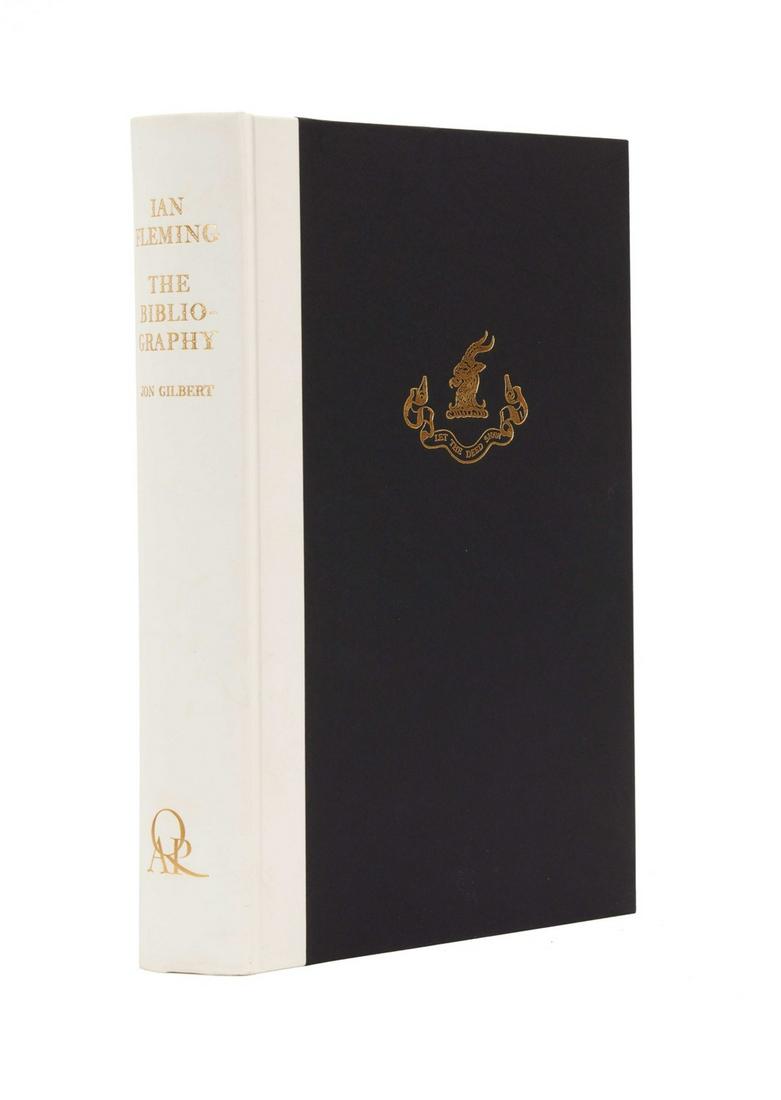 Fleming (Ian).- GIlbert (Jon) Ian Fleming: The Bibliography, number 20 of 250 specially-bound copies (1 of 1)