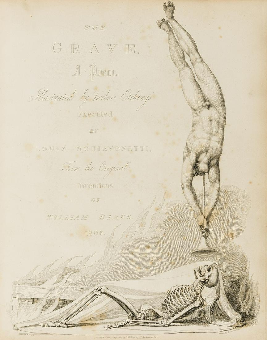 Blake (William).- Blair (Robert) The Grave. A Poem, 1808. (1 of 2)