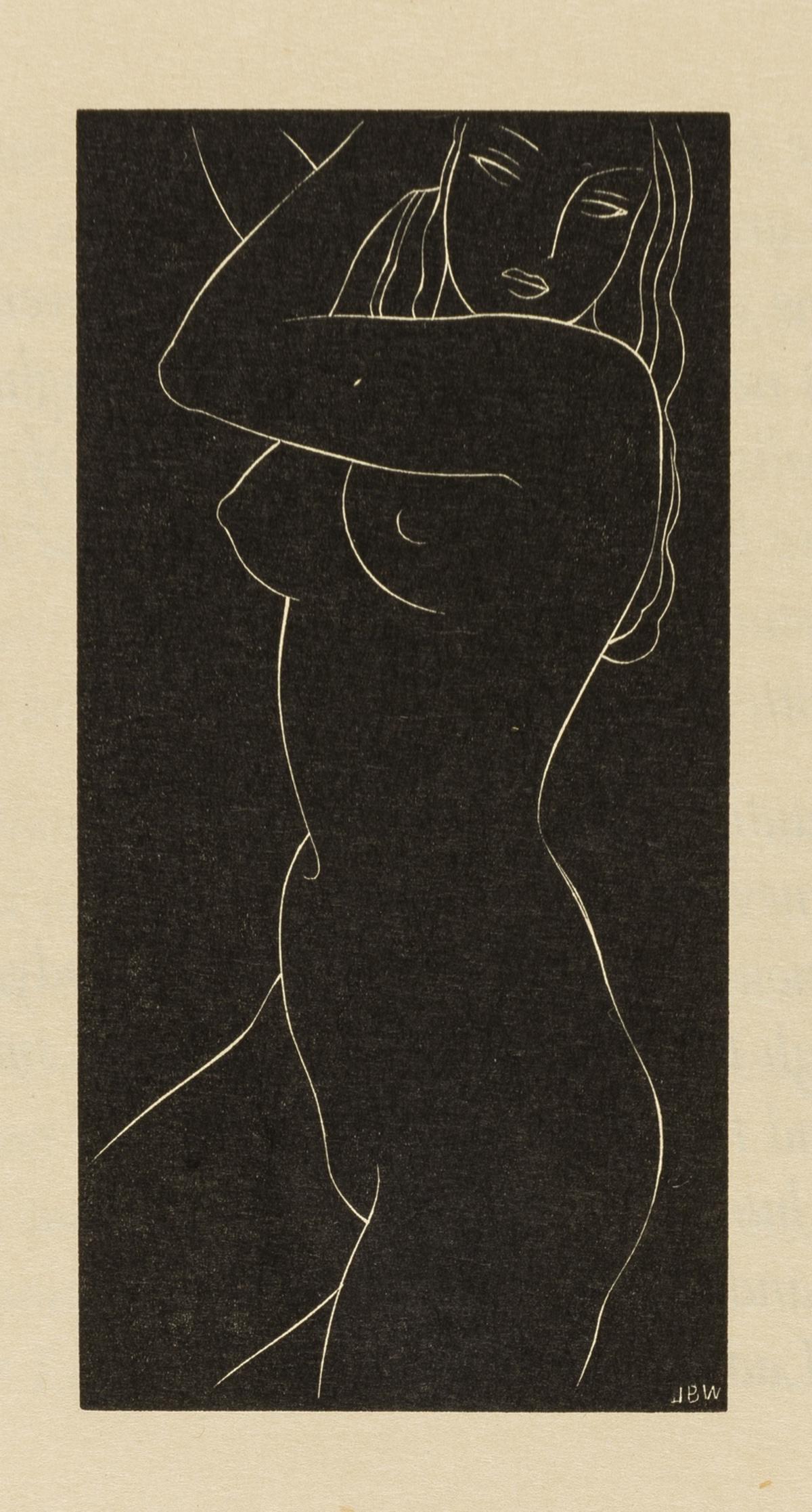 Buckland Wright (John).- Swinburne (Algernon Charles) Dolores, first edition, [one of 50 copies],: Buckland Wright (John).- Swinburne (Algernon Charles) Dolores, first edition, [one of 50 copies on Japon ancien], 11 wood-engraved illustrations by John Buckland Wright, 9 full-page, some very light s