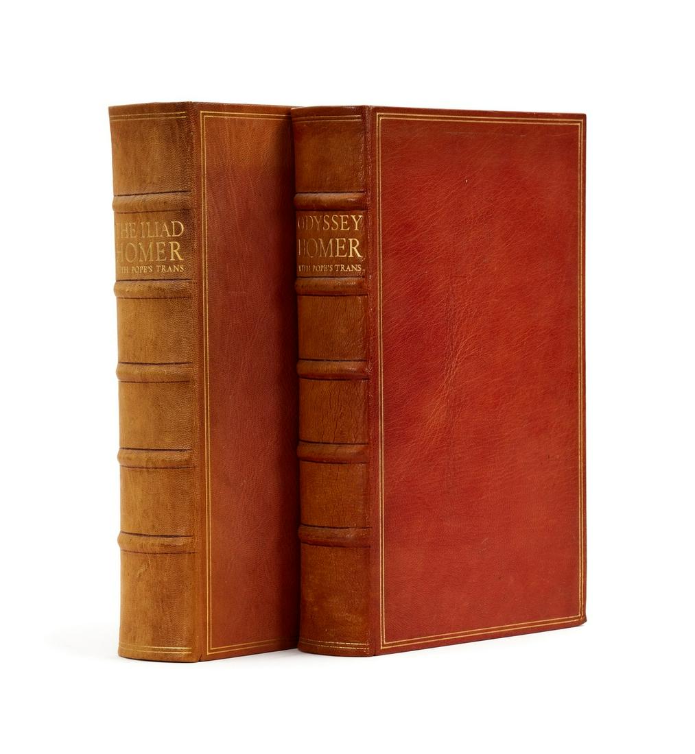 Nonesuch Press.- Homer. The Iliad [and] The Odyssey, translated by Alexander Pope, 2 vol., one of (1 of 1)