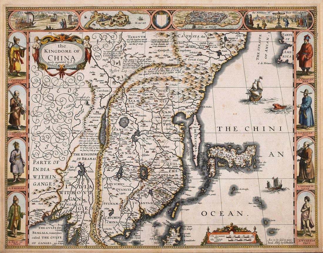 China.- Speed (John) The Kingdome of China newly augmented, 1626. (1 of 1)
