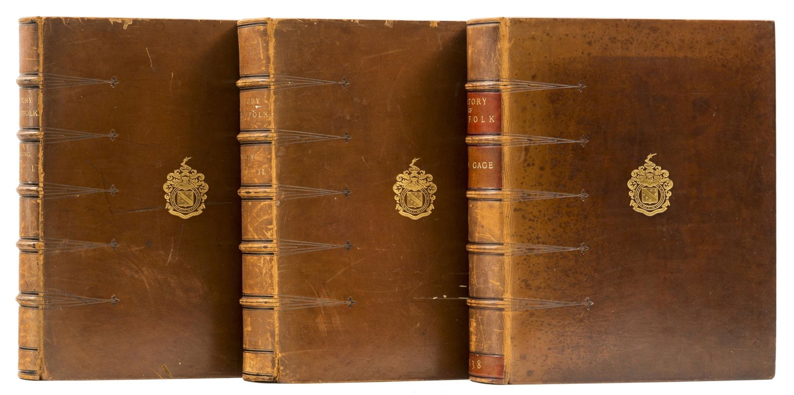 Suffolk.- Gage (John) The History and Antiquities of Suffolk. Thingoe Hundred, first edition, large (1 of 1)