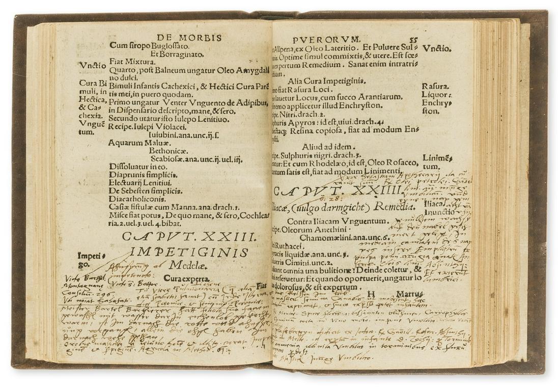 Vittori (Leonello) De aegritudinibus infantium tractatus..., first edition, Ingolstadt, (1 of 1)