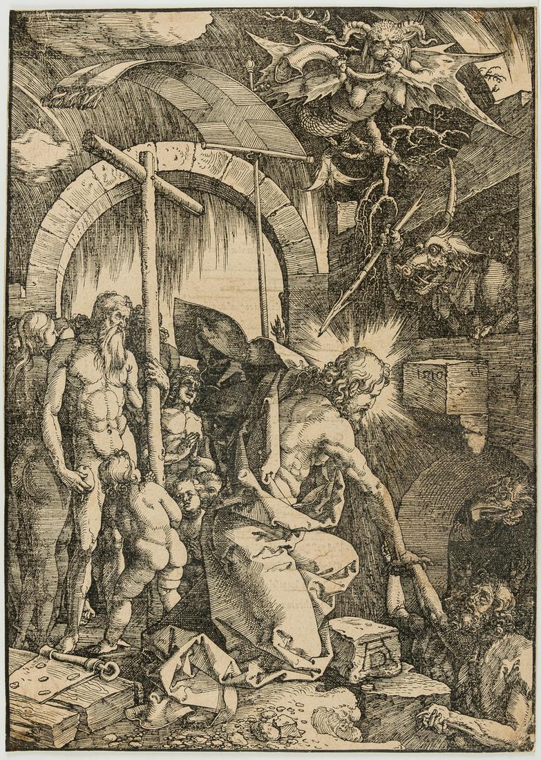 Albrecht Dürer (1471-1528)  Christ in Limbo, from: The Large Passion (1 of 2)