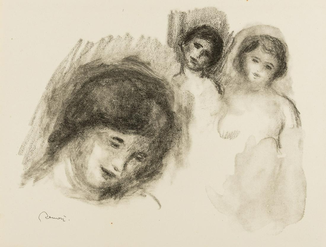 Pierre-Auguste Renoir (1841-1919)  La Pierre au Trois Croquis (Delteil 41; Stella 41) (1 of 1)